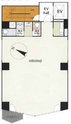 行雲ビル 平面1