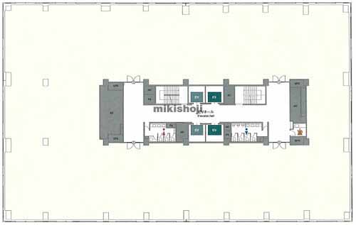 浜松町の住友浜松町ビル 平面1