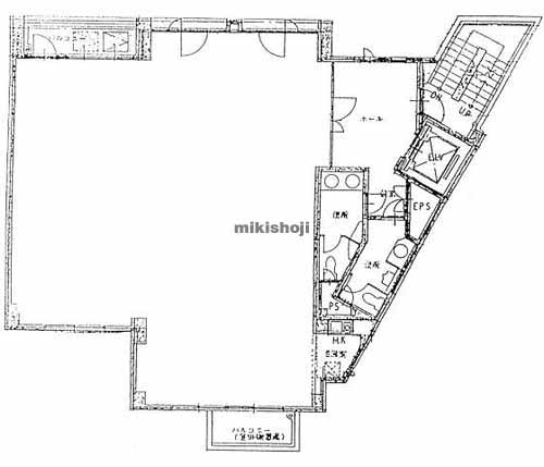 市ヶ谷グラスゲート 平面1