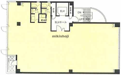 ＴＳＵＫＩＪＩ　ＥＡＳＴ　ＳＱＵＡＲＥ 平面1