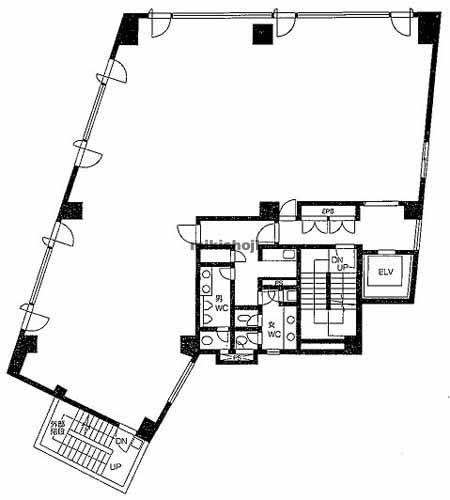 武蔵館ビル１ 平面1