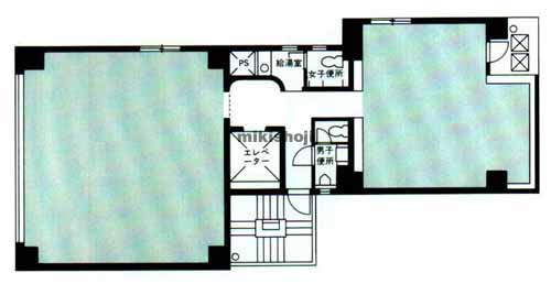 入船大野ビル 平面1