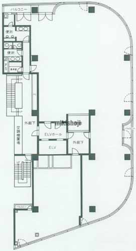 アコード新宿ビル 平面1