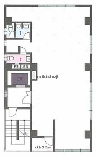 神田神保町のＮＯＶＥＬ　ＷＯＲＫ　Ｊｉｍｂｏｃｈｏ 平面1