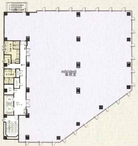 目黒Ｆ２ビル 平面1