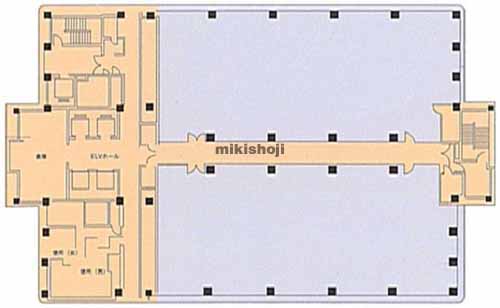 ニューピア竹芝ノースタワー 平面1