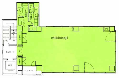四谷のＡＣＮ四谷ビル 平面1