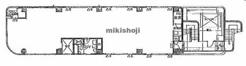 ＰＬＡＺＡ　タカシマビル 平面1