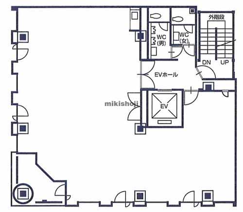 北水ビル第３ 平面1