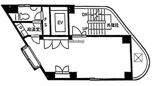 左門町パクスビル 平面1