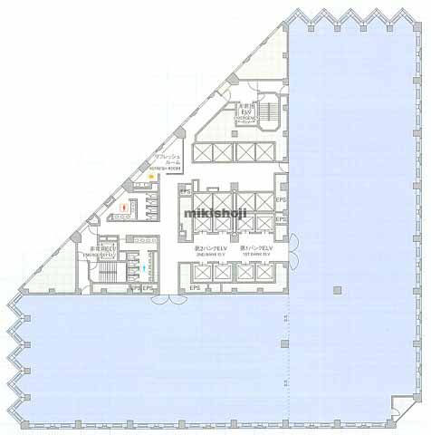 城山トラストタワー 平面1
