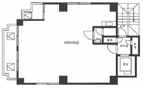 宝栄成子坂ビル 平面1