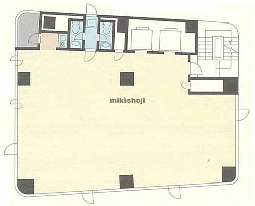 清水橋矢部ビル 平面1