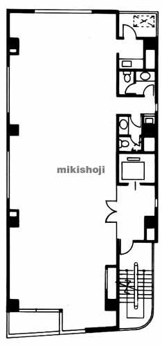 朝日生命幡ケ谷ビル 平面1