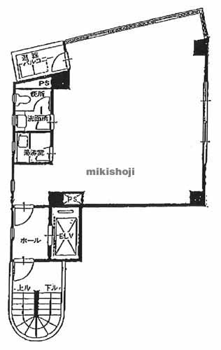 九段中坂ビル 平面1