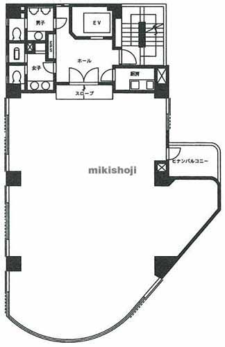 西京ビル 平面1