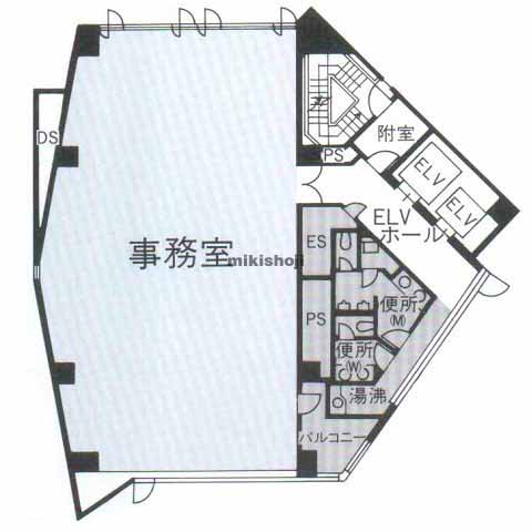 南麻布Ｔ＆Ｆビル 平面1