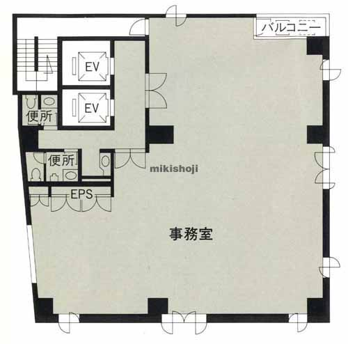 恵比寿のＭＡＲＩＸ恵比寿ビル 平面1