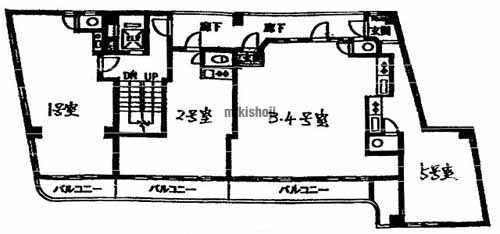 第一早川屋ビル 平面1