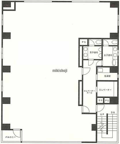 圭盟ビル 平面1