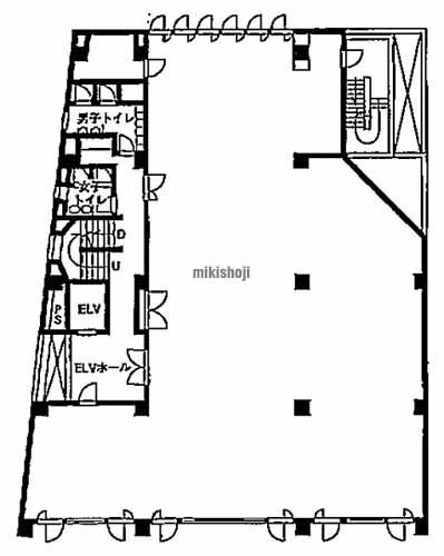 ８７ビルディング岩戸町 平面1