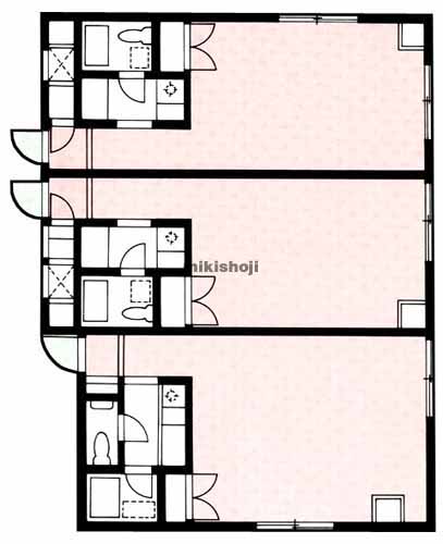 サンコート湯島ビル 平面1