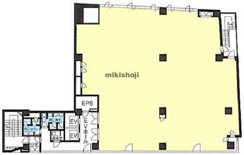 アクア白山ビル 平面1