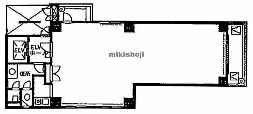 芝の芝尾島ビル 平面1