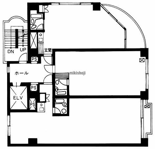 ベルズ原宿ビル 平面1
