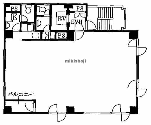アキヤマビルディングⅡ 平面1
