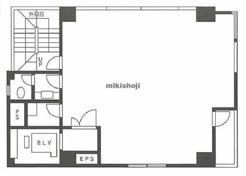 若月ビル 平面1