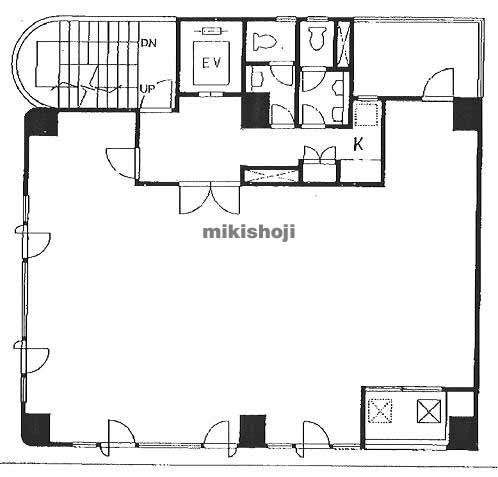 上中里・王子の石井ビル 平面1