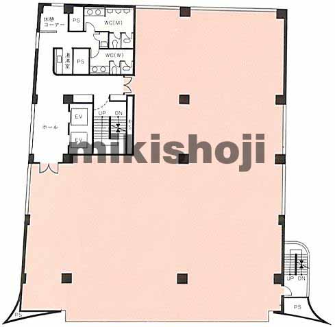 芝のＪＲＥコスモ金杉橋ビル 平面1