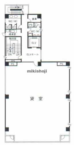 新高円寺第一生命ビルディング 平面1