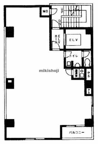信濃町ＳＡＮＭＯビル 平面1