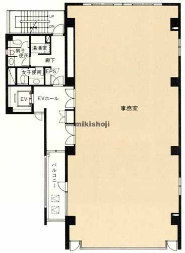 西新橋安田ユニオンビル 平面1