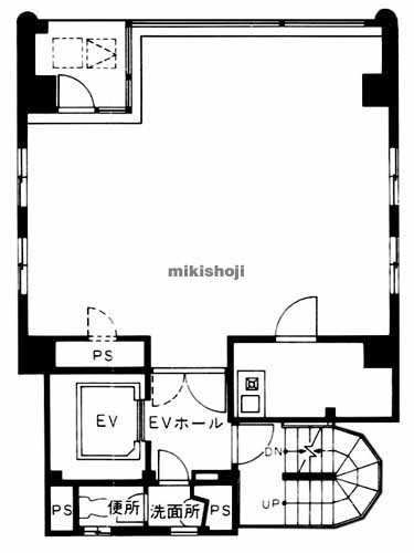 渋谷の渋谷三丁目ビル 平面1