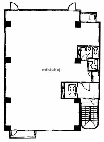 平野ビル 平面1