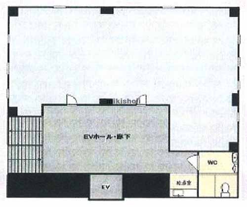 渋谷のアートビル 平面1