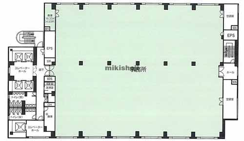 東京美術倶楽部ビルディング 平面1