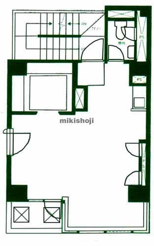 Ｐｕｒｐｌｅ　Ｒｏｓｅ築地 平面1