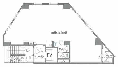 ＤｅＬＣＣＳ新宿御苑ビル 平面1