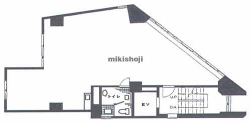 ＫＯＡＲＡ　ＢＬＤＧ．　ＪＩＭＢＯＣＨＯ 平面1