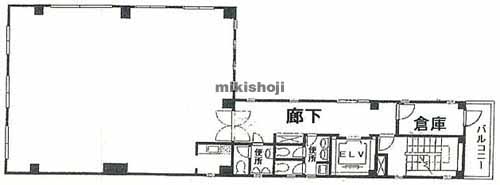 芝のＳＵＮ　ＴＯＲＡビル 平面1