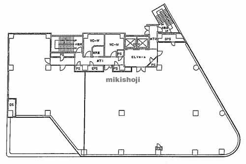 荻窪・上荻のＤａｉｗａ荻窪ビル 平面1