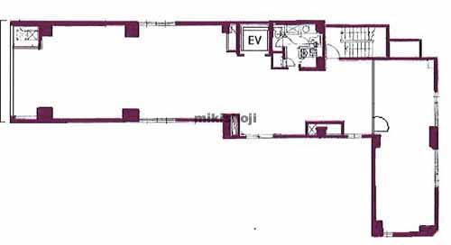 島田ビル 平面1