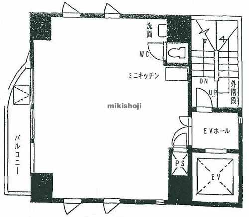 荒川ビル 平面1