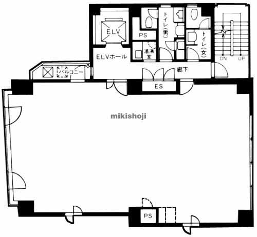 サンライズ三田ビル 平面1