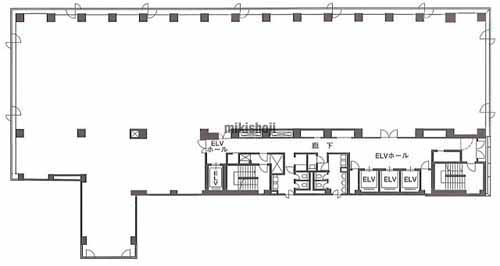 フジスタービルディング日本橋 平面1