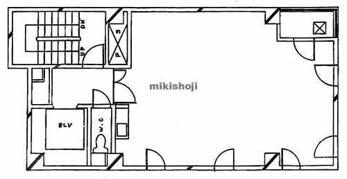 芝大門加藤ビル 平面1
